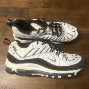 Nike Air Max 98 Premium Shoes Women's‎ 9.5 Teal Nebula Sneaker C11901-902